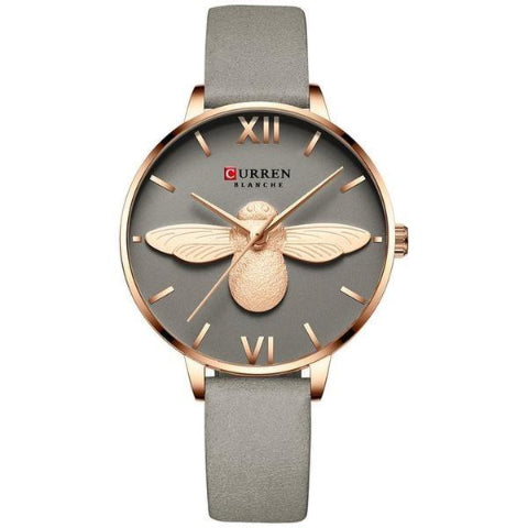 Curren "Blanche" Unique Design Ladies Watch (Dial 3.2cm) - CUR 179