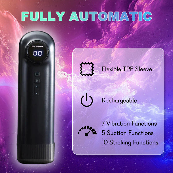 [Confidential Delivery]  🔥Automatic Masturbator with Vacuum and Vibration Functions – 18+ Only