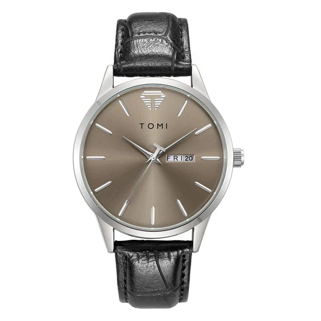 TOMI T-045 Day Date Quartz Wrist Watch For Men