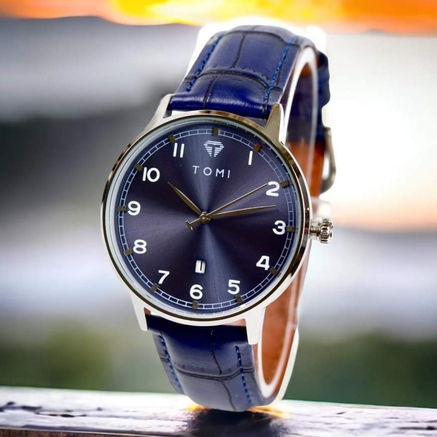TOMI T-108 Calendar Dial Unisex Watch Quartz Date