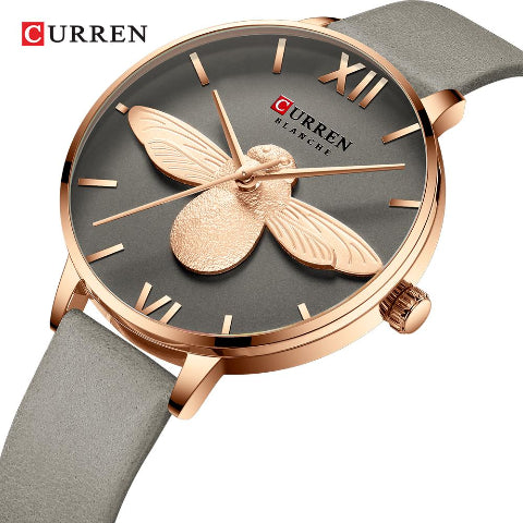 Curren "Blanche" Unique Design Ladies Watch (Dial 3.2cm) - CUR 179