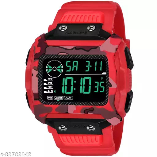 TOMI T-218 Digital Sports Watch Square Dial