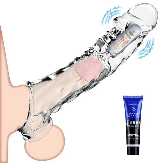 🔥🎁 2025 HOT Deal 💥 Reusable Penis Extension Vibrator – Makes You Longer, Harder & Unstoppable 😍 (Copy)