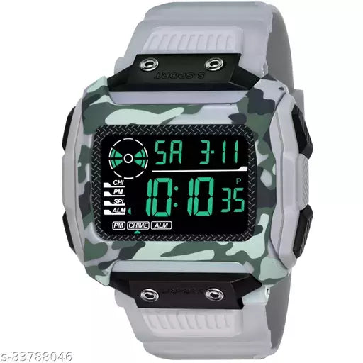 TOMI T-218 Digital Sports Watch Square Dial