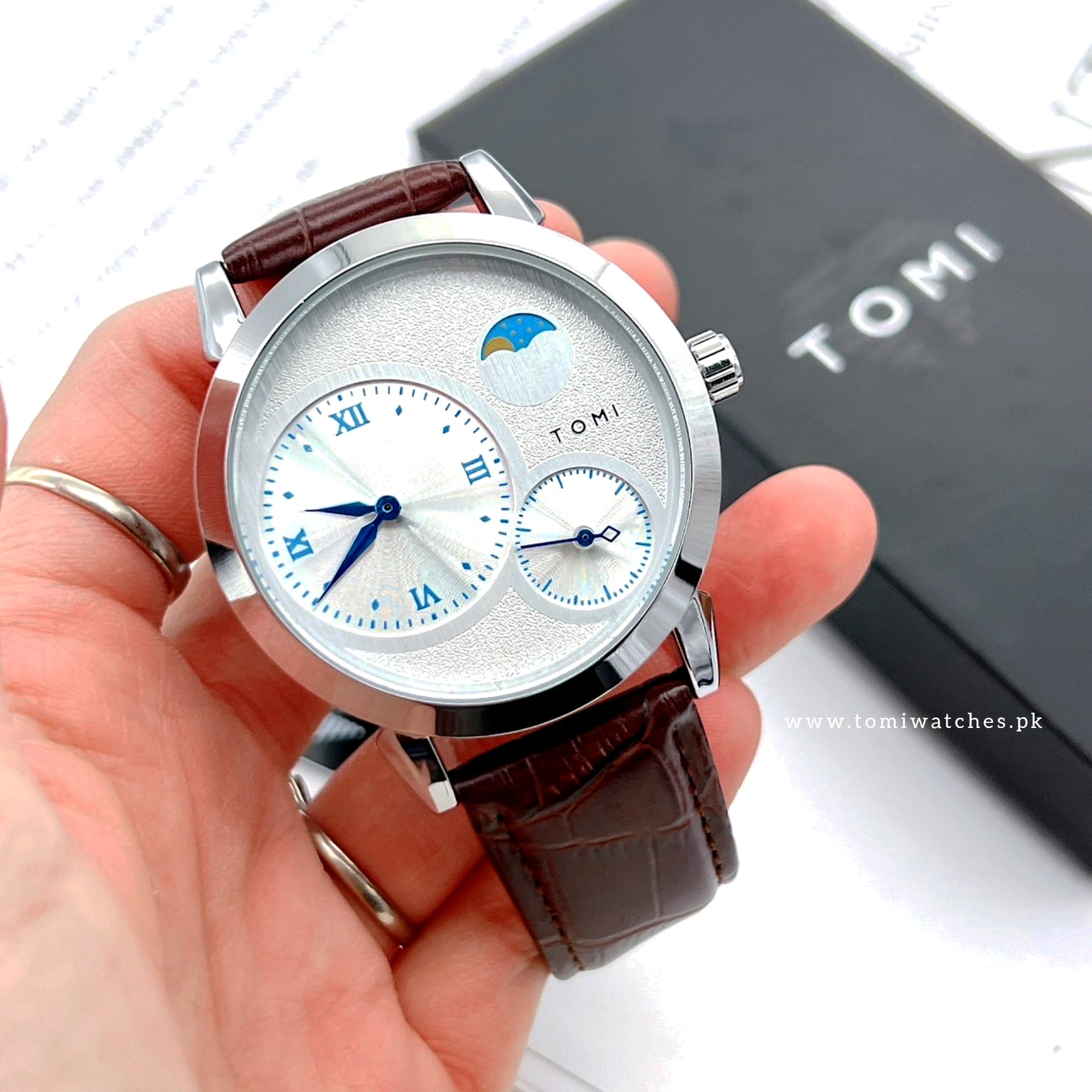 TOMI T-236 Moon Edition Chronograph Watch