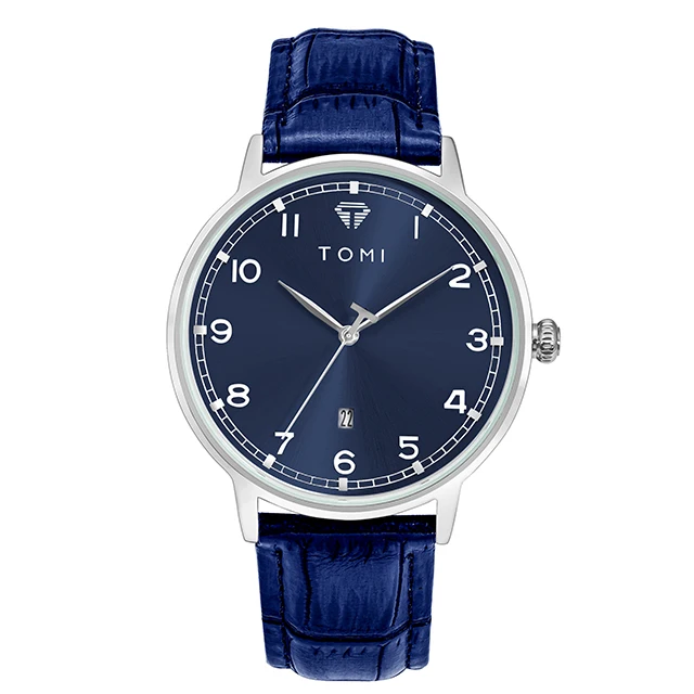 TOMI T-108 Calendar Dial Unisex Watch Quartz Date