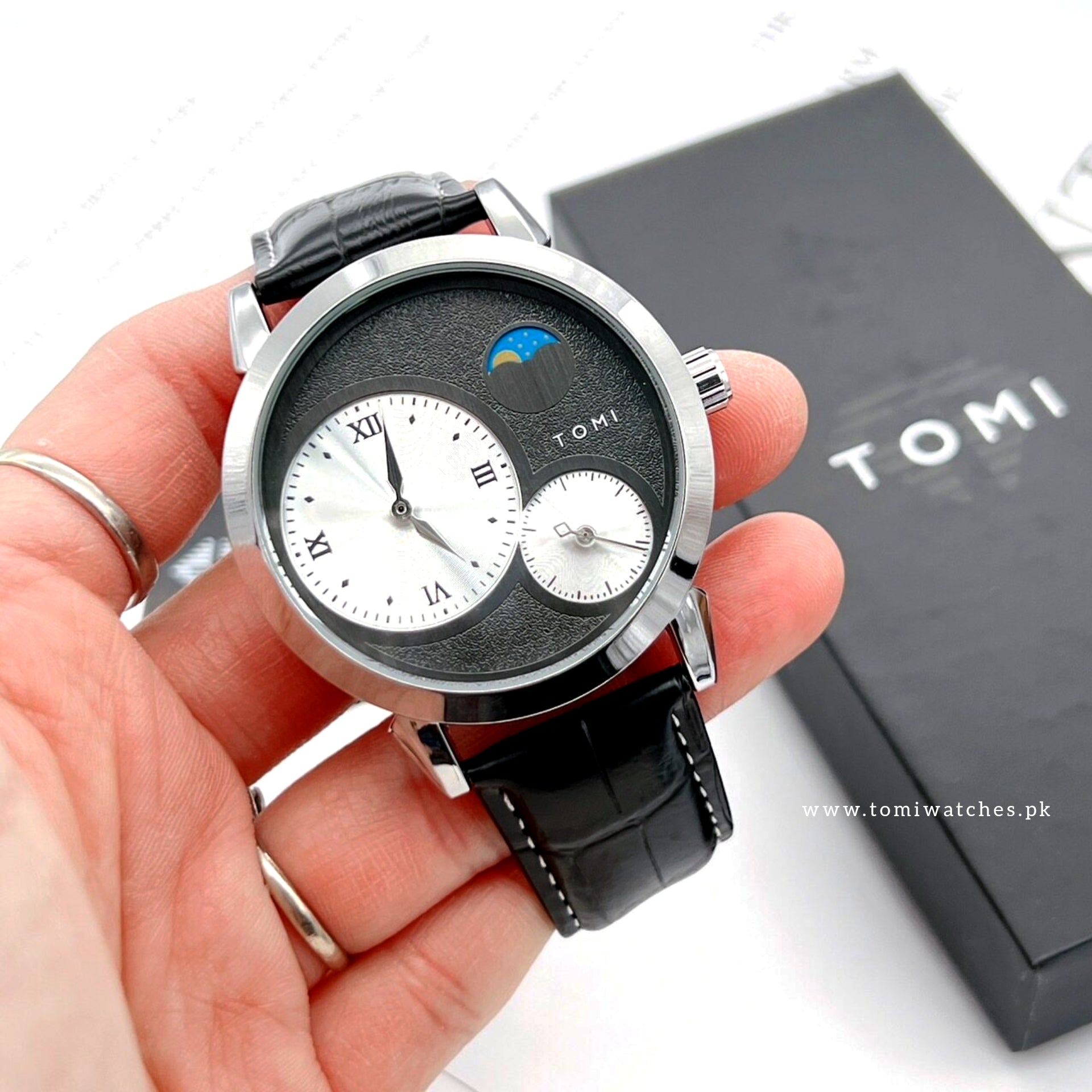 TOMI T-236 Moon Edition Chronograph Watch