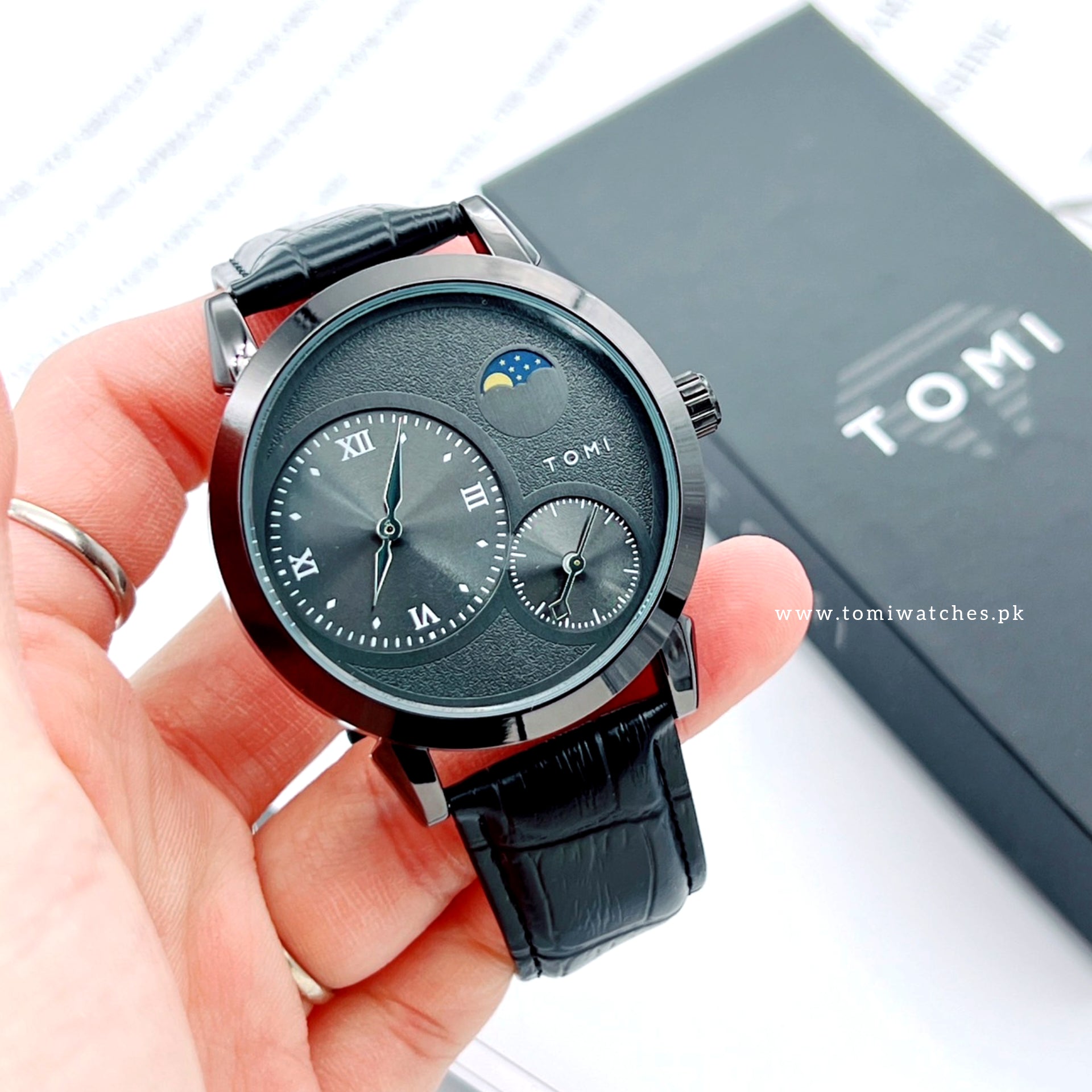 TOMI T-236 Moon Edition Chronograph Watch