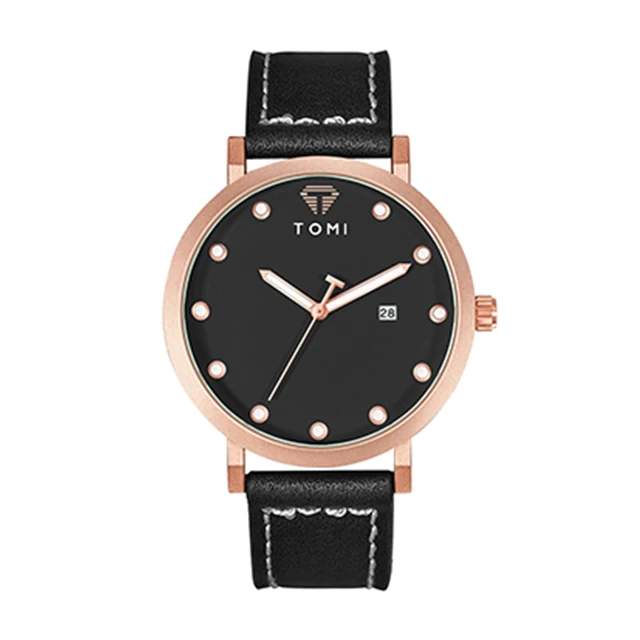 TOMI T-074 Luxury Watch Date Quartz