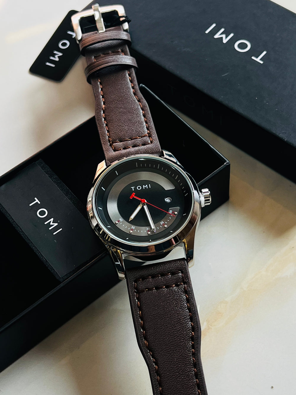 TOMI T-099 Business Wrist Watch For Men Date quartz