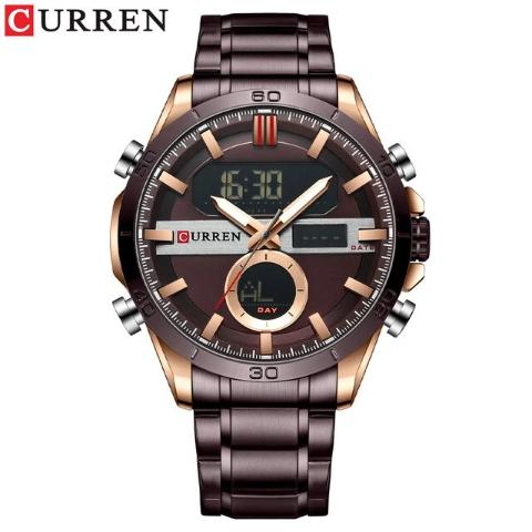 Curren Men's Digital Watch (Dial 4.8cm) - CUR211