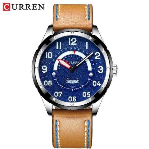 Curren Green Strap and Dial Watch (Dial 4.4cm) - CUR188