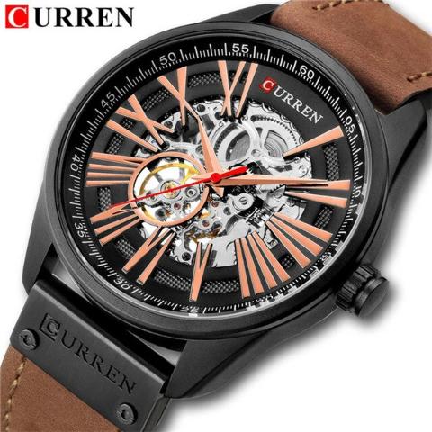 Curren Mechanical Self-Wind Watch (Dial - 4.7cm) - CUR199