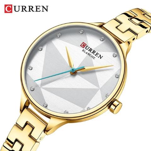 Curren New Women's Blanche Watch (Dial 3.3cm) - CUR191