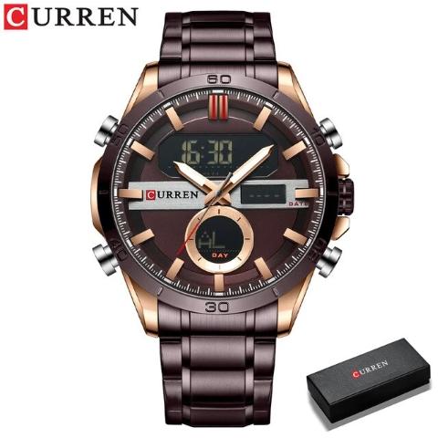 Curren Men's Digital Watch (Dial 4.8cm) - CUR211