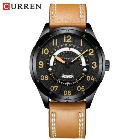 Curren Green Strap and Dial Watch (Dial 4.4cm) - CUR188