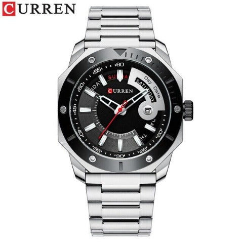 Curren Full Day Display Men's Watch (Dial 4.3cm) - CUR207