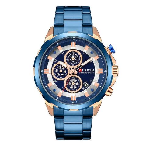 Curren New Chronograph Watch (Dial 4.8cm) - CUR176