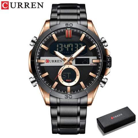 Curren Men's Digital Watch (Dial 4.8cm) - CUR211