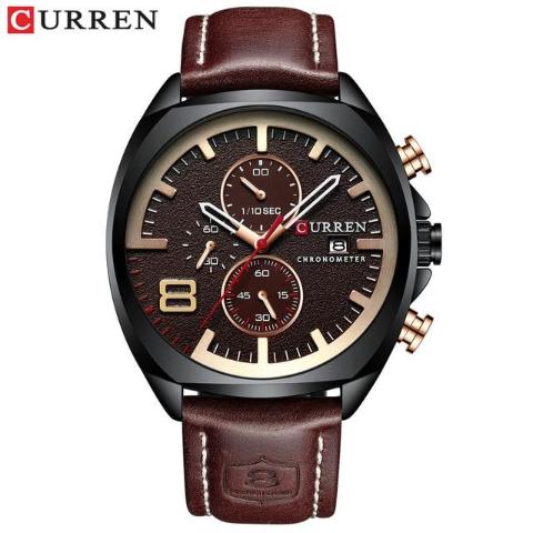 Curren Waterproof Luxury Chronograph Watch (Dial 4.7cm) - CUR173