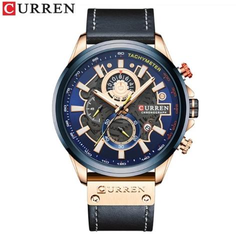 Curren Men's New Creative Chronograph Watch (Dial 4.8cm) - CUR196