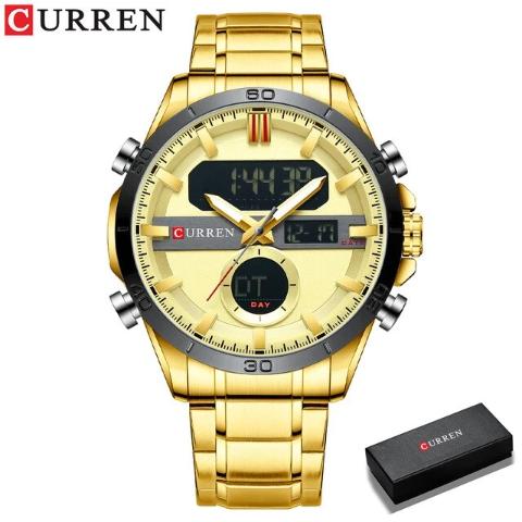 Curren Men's Digital Watch (Dial 4.8cm) - CUR211