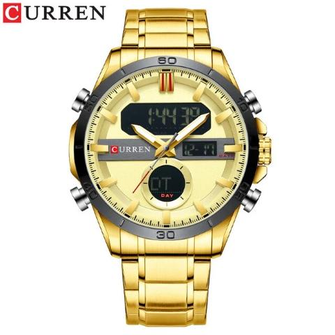 Curren Men's Digital Watch (Dial 4.8cm) - CUR211