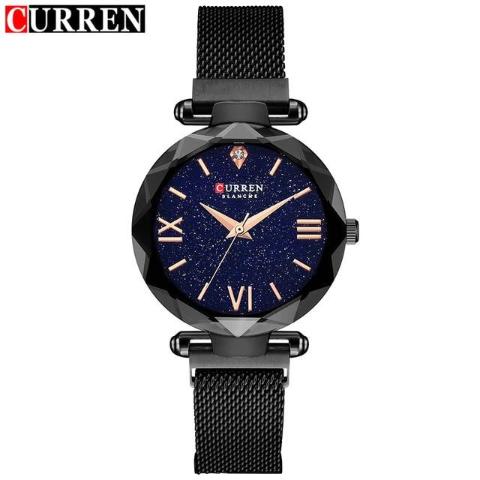 Curren Diamond Cut Women's Watch (Dial 2.8cm) - CUR175