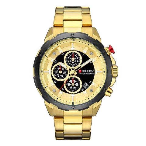 Curren New Chronograph Watch (Dial 4.8cm) - CUR176