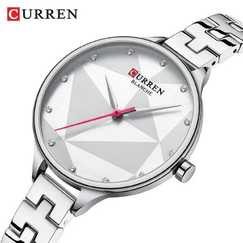 Curren New Women's Blanche Watch (Dial 3.3cm) - CUR191