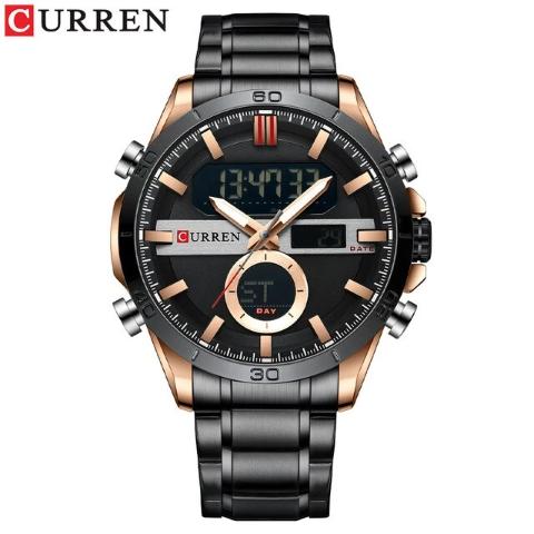 Curren Men's Digital Watch (Dial 4.8cm) - CUR211